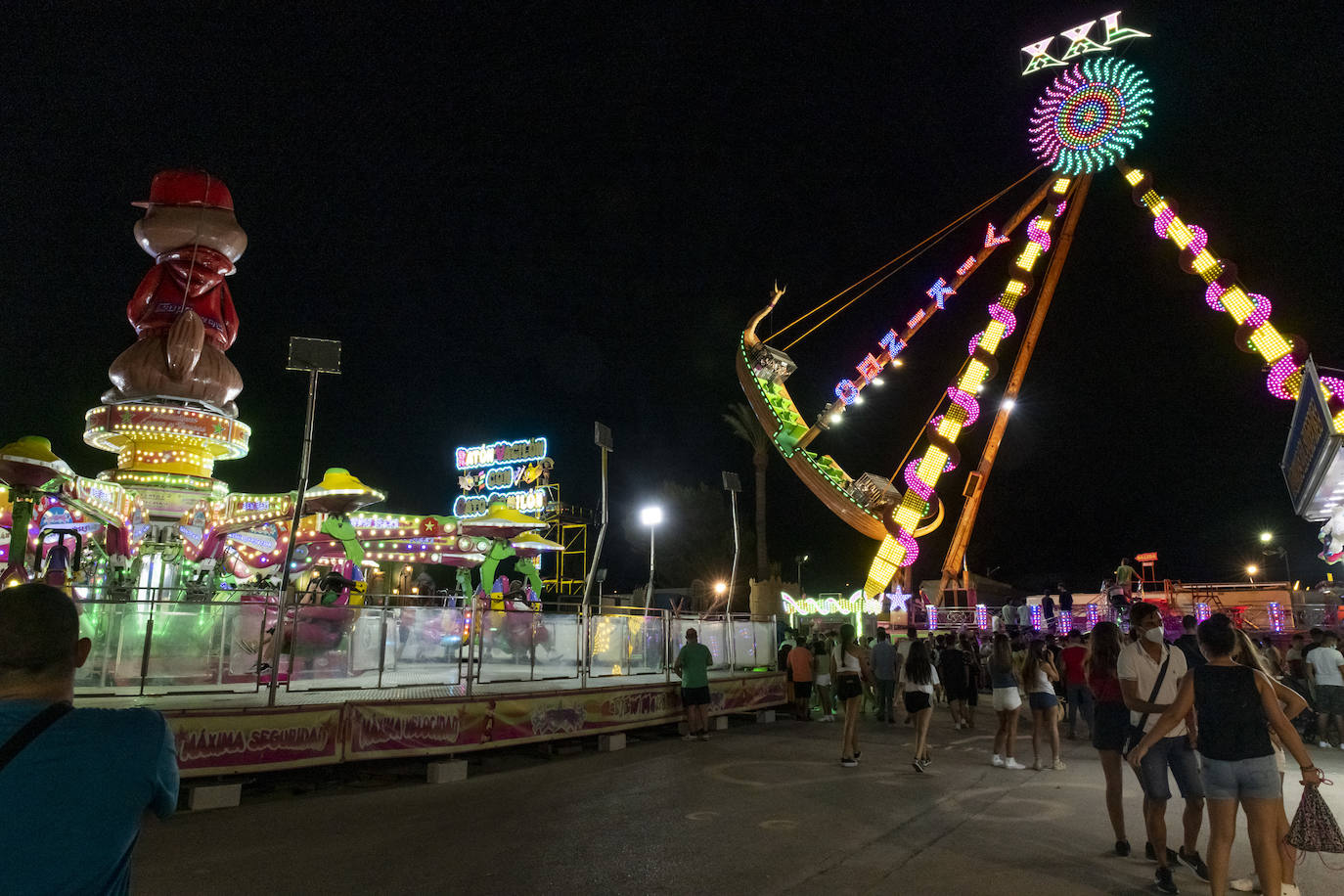 Fotos: Así ha arrancado la Feria de Septiembre en Murcia