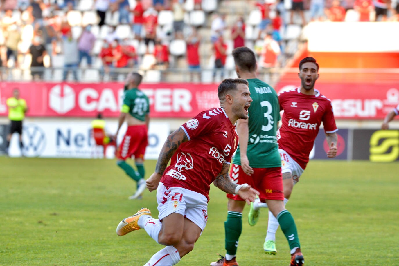 Fotos: La victoria del Real Murcia frente al Marchamalo, en imágenes