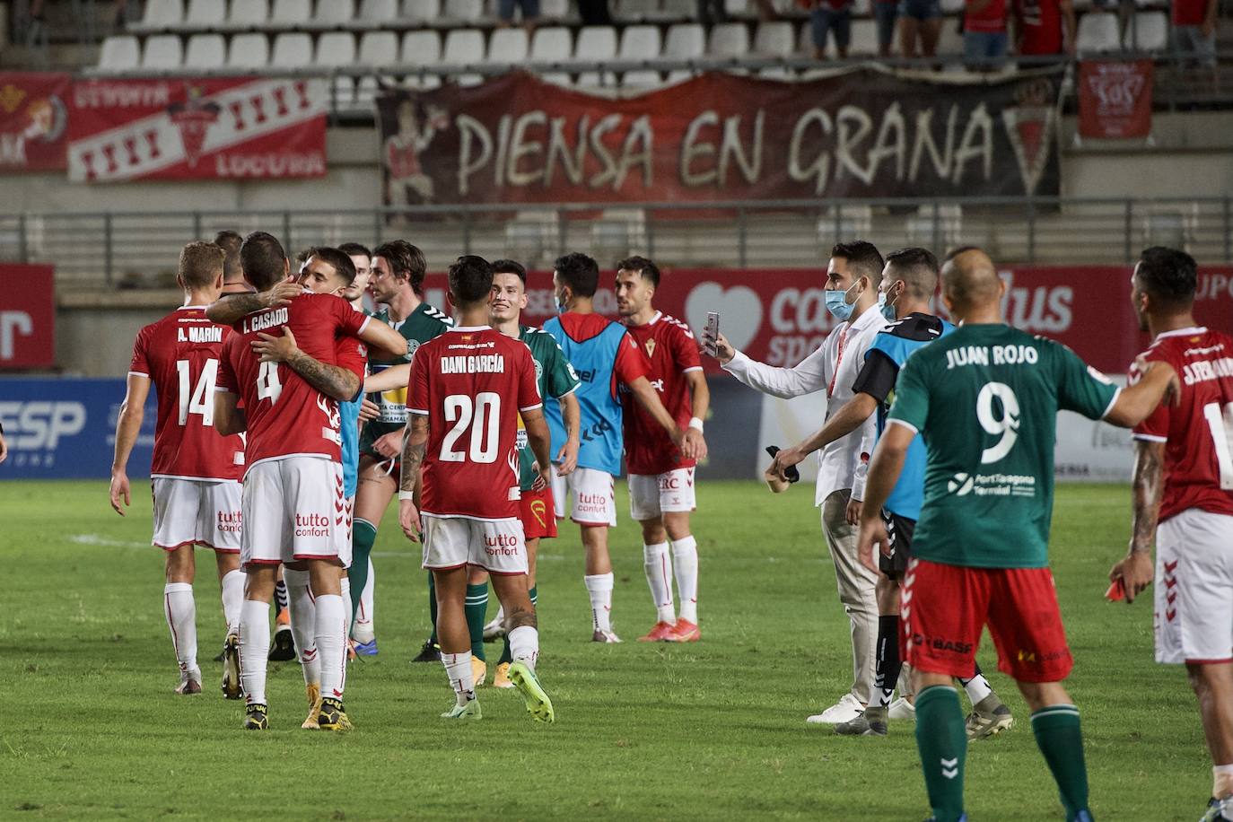 Fotos: La victoria del Real Murcia frente al Marchamalo, en imágenes