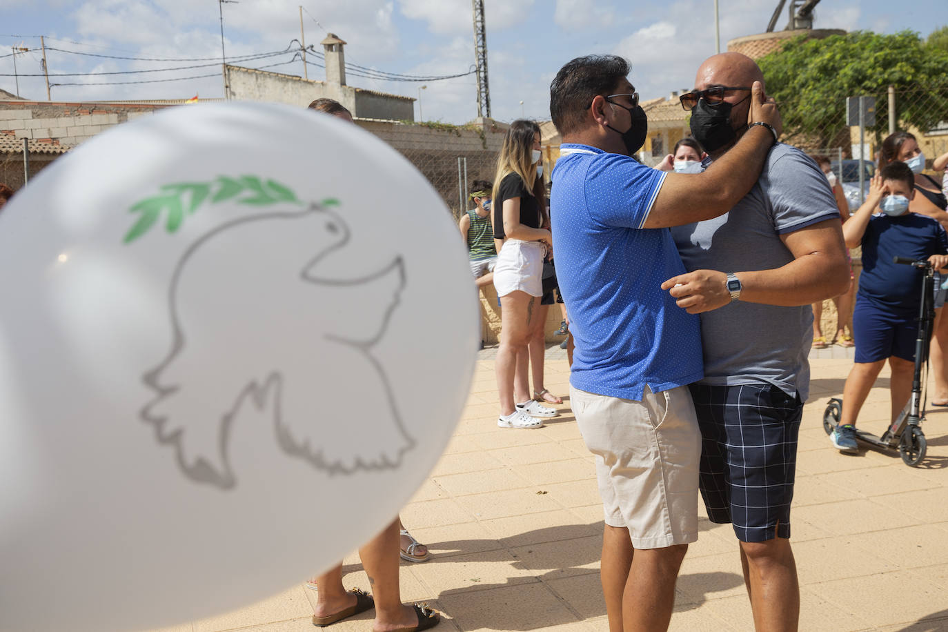 Fotos: Casi 300 personas piden «justicia» en Cartagena por la muerte de Juanma