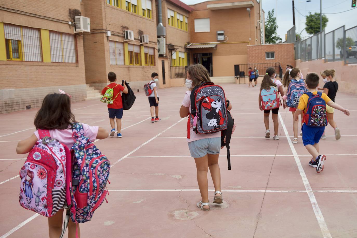 Fotos: Inicio del curso escolar en la Región