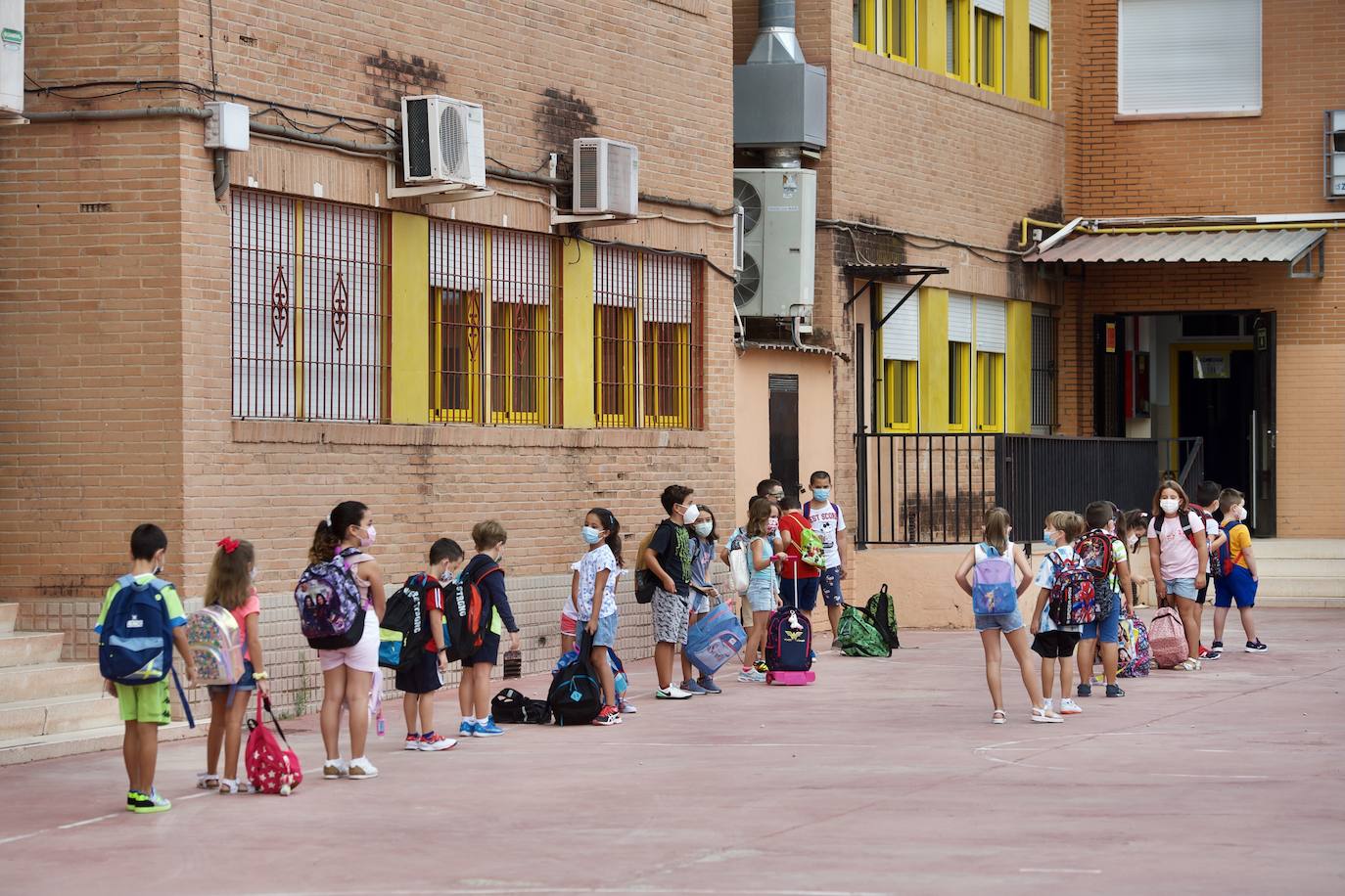 Fotos: Inicio del curso escolar en la Región