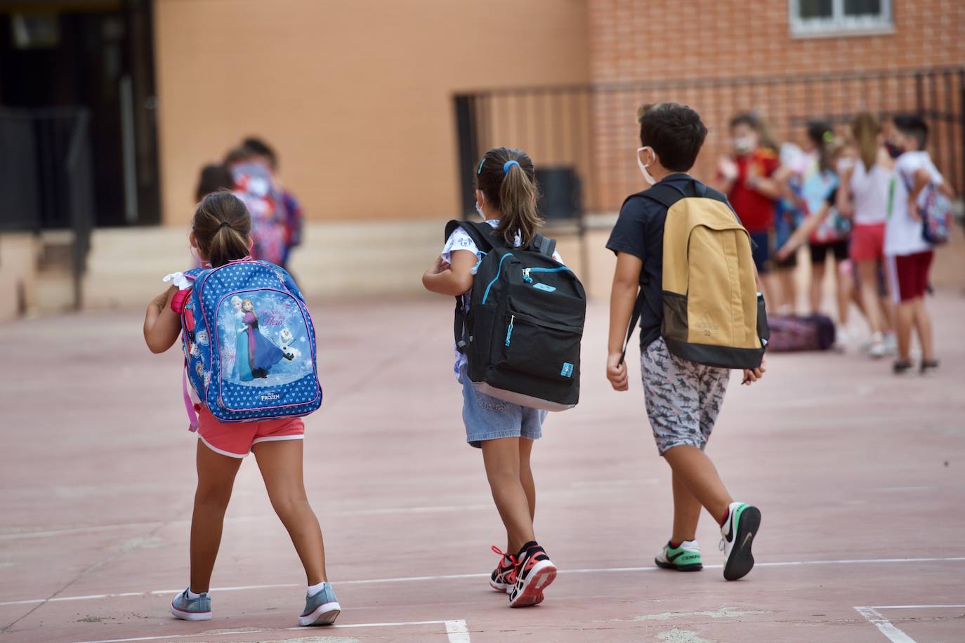 Fotos: Inicio del curso escolar en la Región