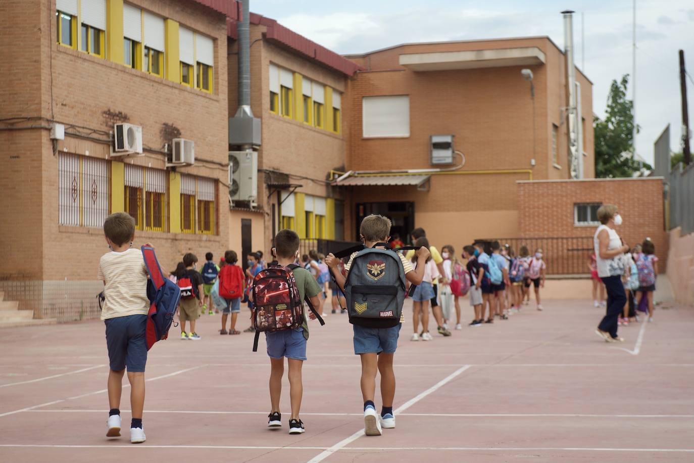 Fotos: Inicio del curso escolar en la Región