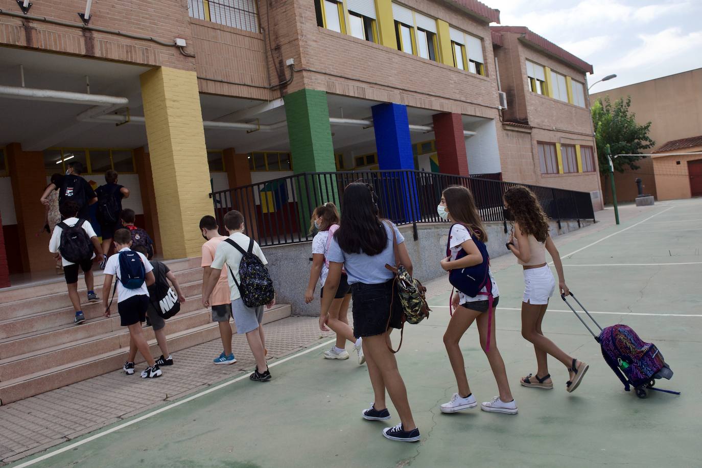 Fotos: Inicio del curso escolar en la Región