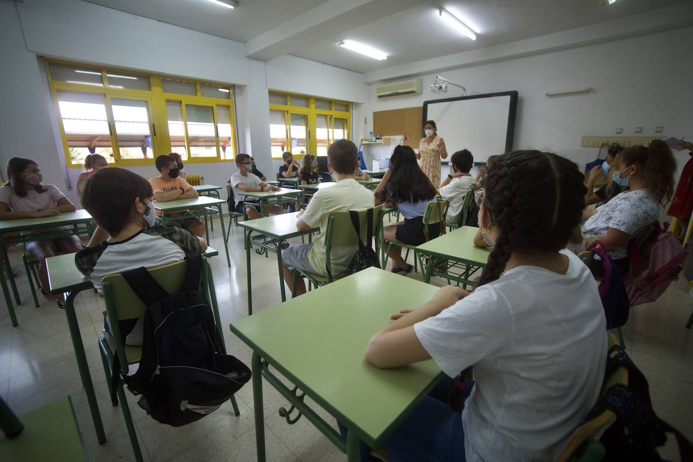 Fotos: Inicio del curso escolar en la Región