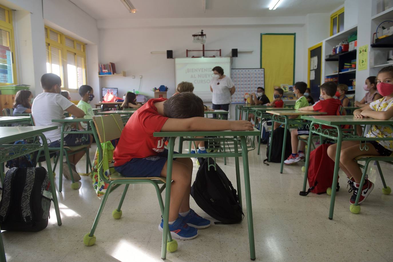 Fotos: Inicio del curso escolar en la Región