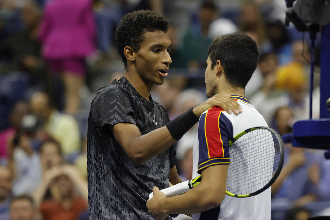 Fotos: Carlos Alcaraz se retira lesionado de su gran US Open