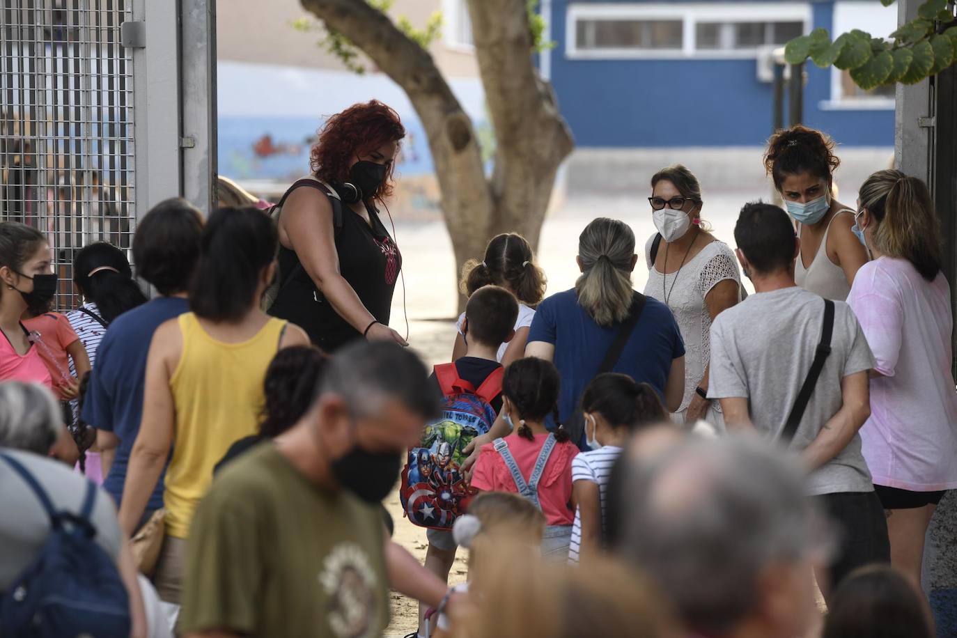 Fotos: Vuelta al cole en Cartagena