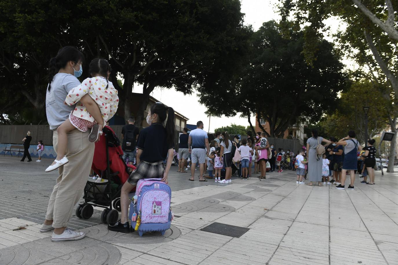 Fotos: Vuelta al cole en Cartagena