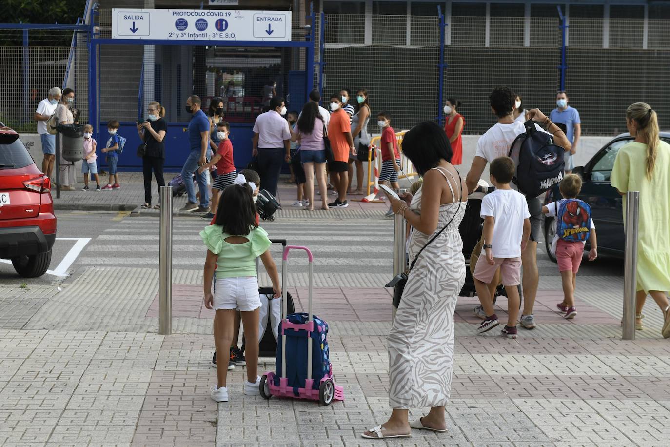 Fotos: Vuelta al cole en Cartagena