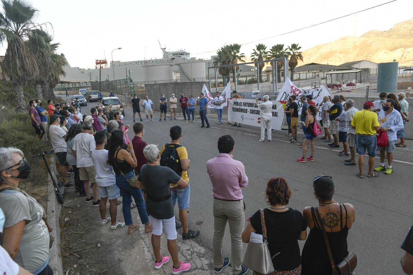 Fotos: Oposición a la ubicación elegida para el CATE en el Espalmador