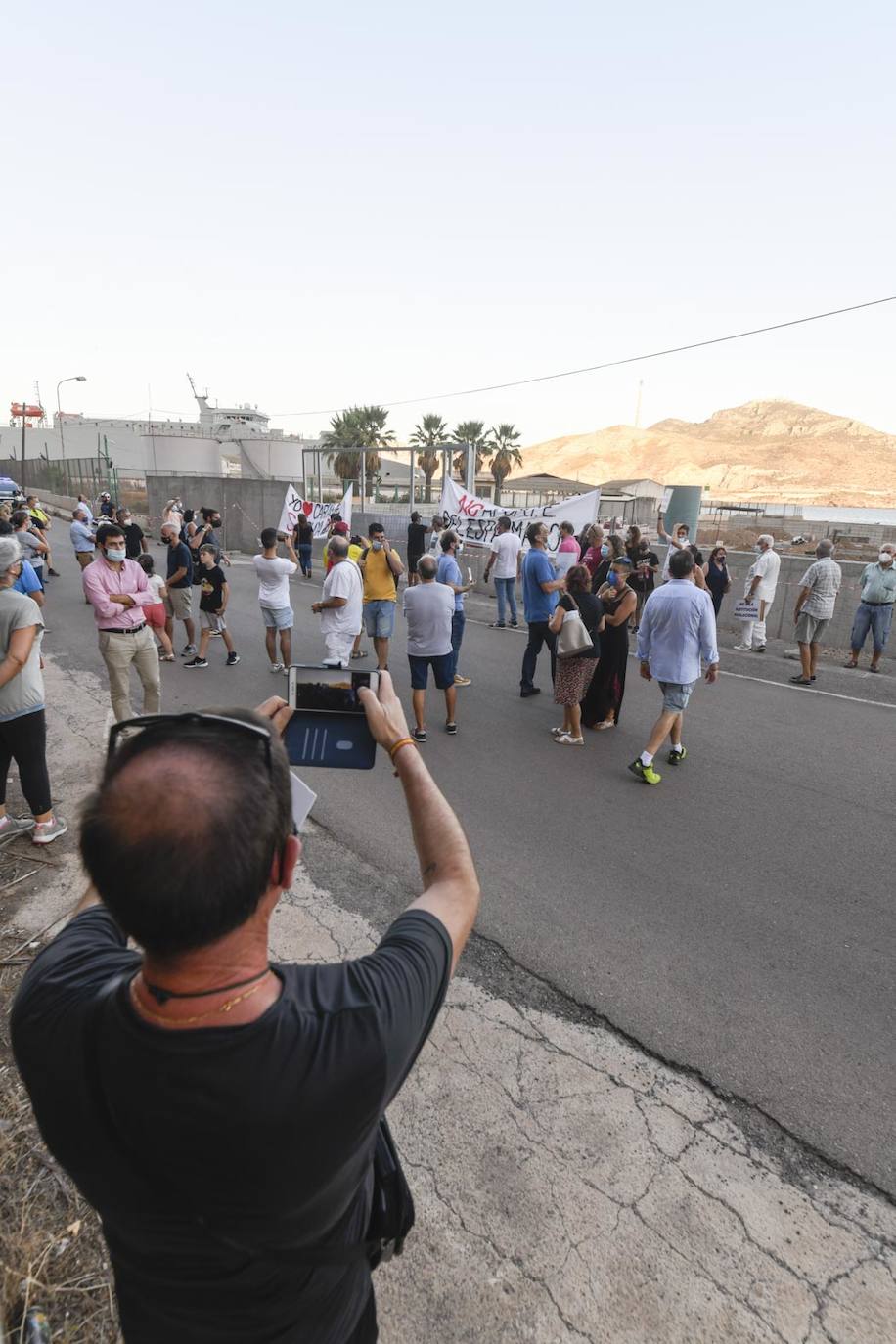 Fotos: Oposición a la ubicación elegida para el CATE en el Espalmador