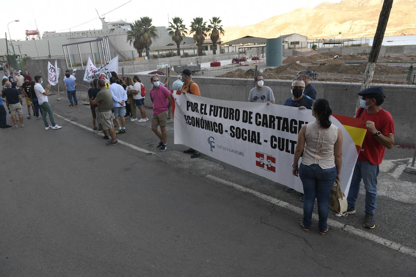 Fotos: Oposición a la ubicación elegida para el CATE en el Espalmador