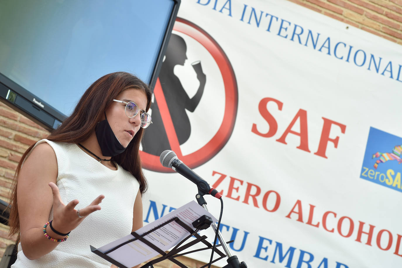 Fotos: Las organizaciones SAF y Albores celebran una jornada para la prevención del síndrome alcohólico fetal