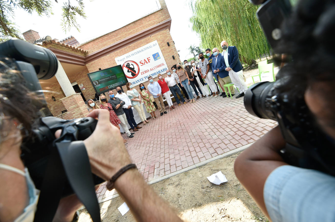 Fotos: Las organizaciones SAF y Albores celebran una jornada para la prevención del síndrome alcohólico fetal