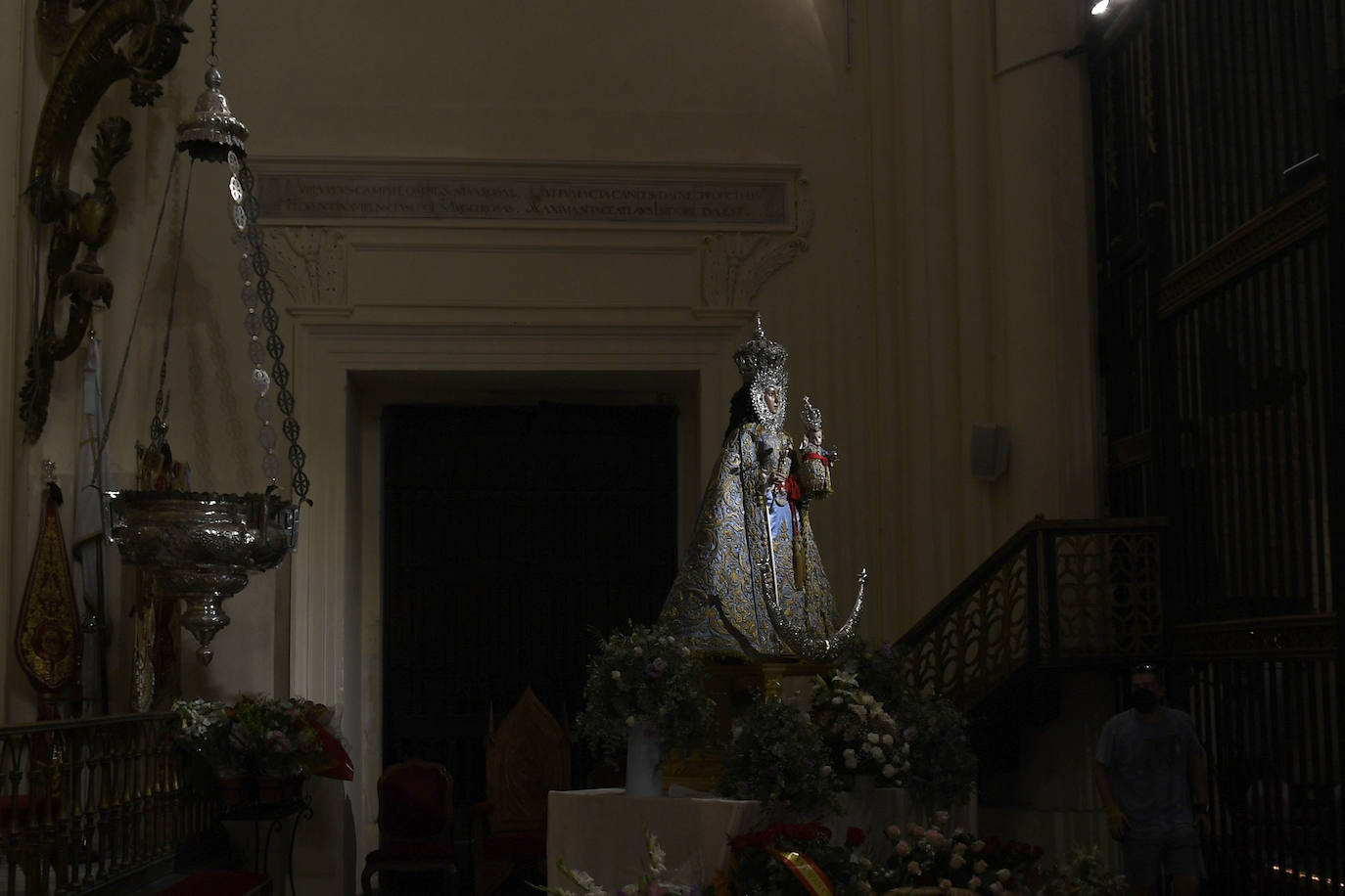 Fotos: Colas de espera para ver a la Virgen de la Fuensanta en el día de la Romería