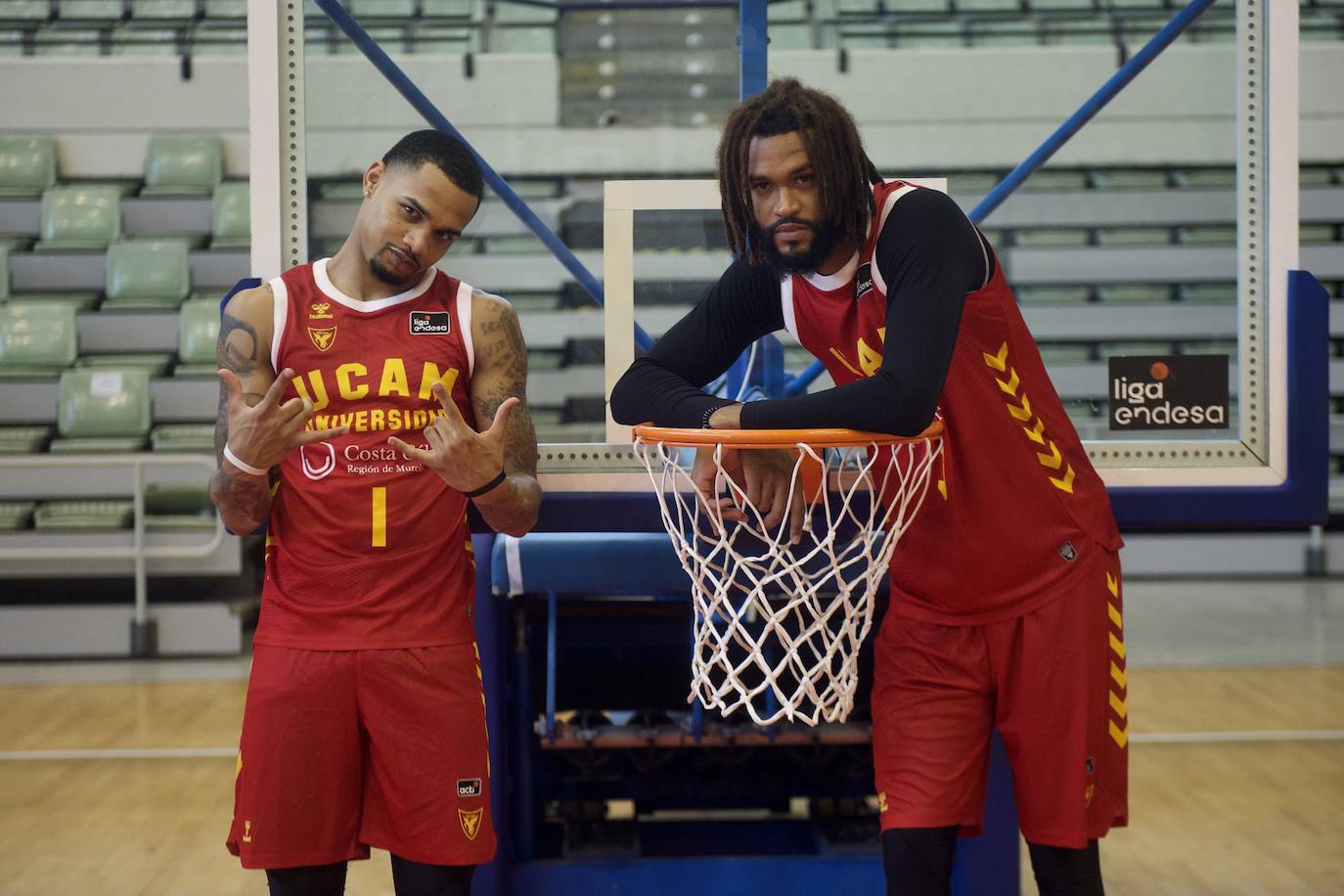 Fotos: Los jugadores del UCAM CB posan en el &#039;Media Day&#039;