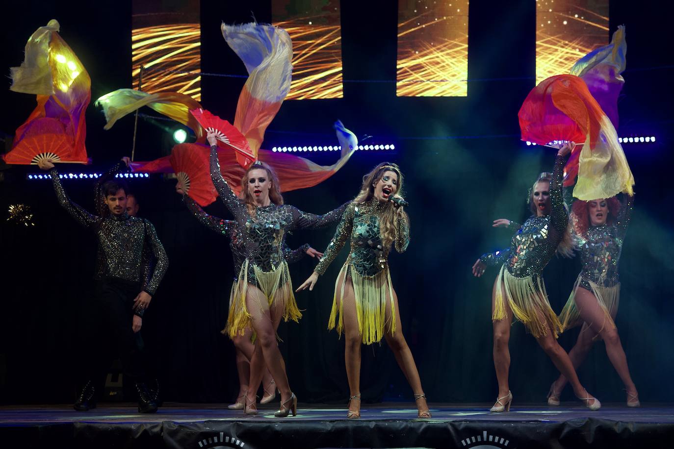 Fotos: El musical The Talent cierra el recinto ferial del Cuartel de Artillería de Murcia