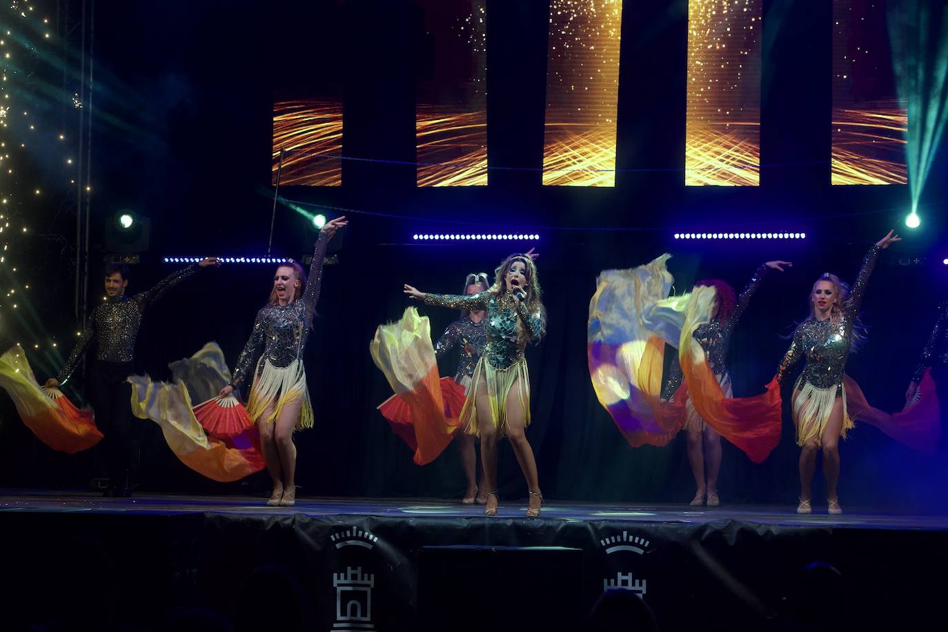 Fotos: El musical The Talent cierra el recinto ferial del Cuartel de Artillería de Murcia