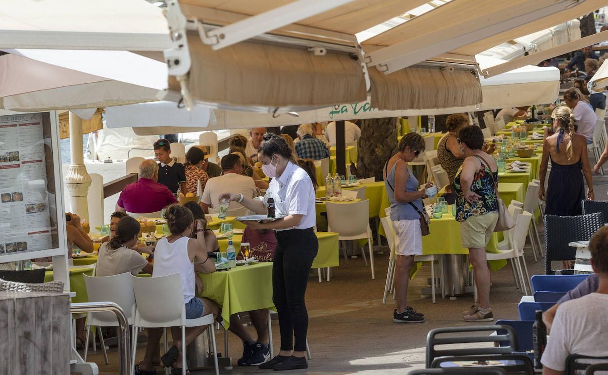 Un restuarante de Cartagena, en una imagen de archivo.