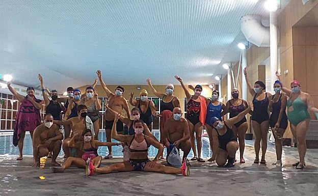 Actividad de aquazumba en el Felipe VI.