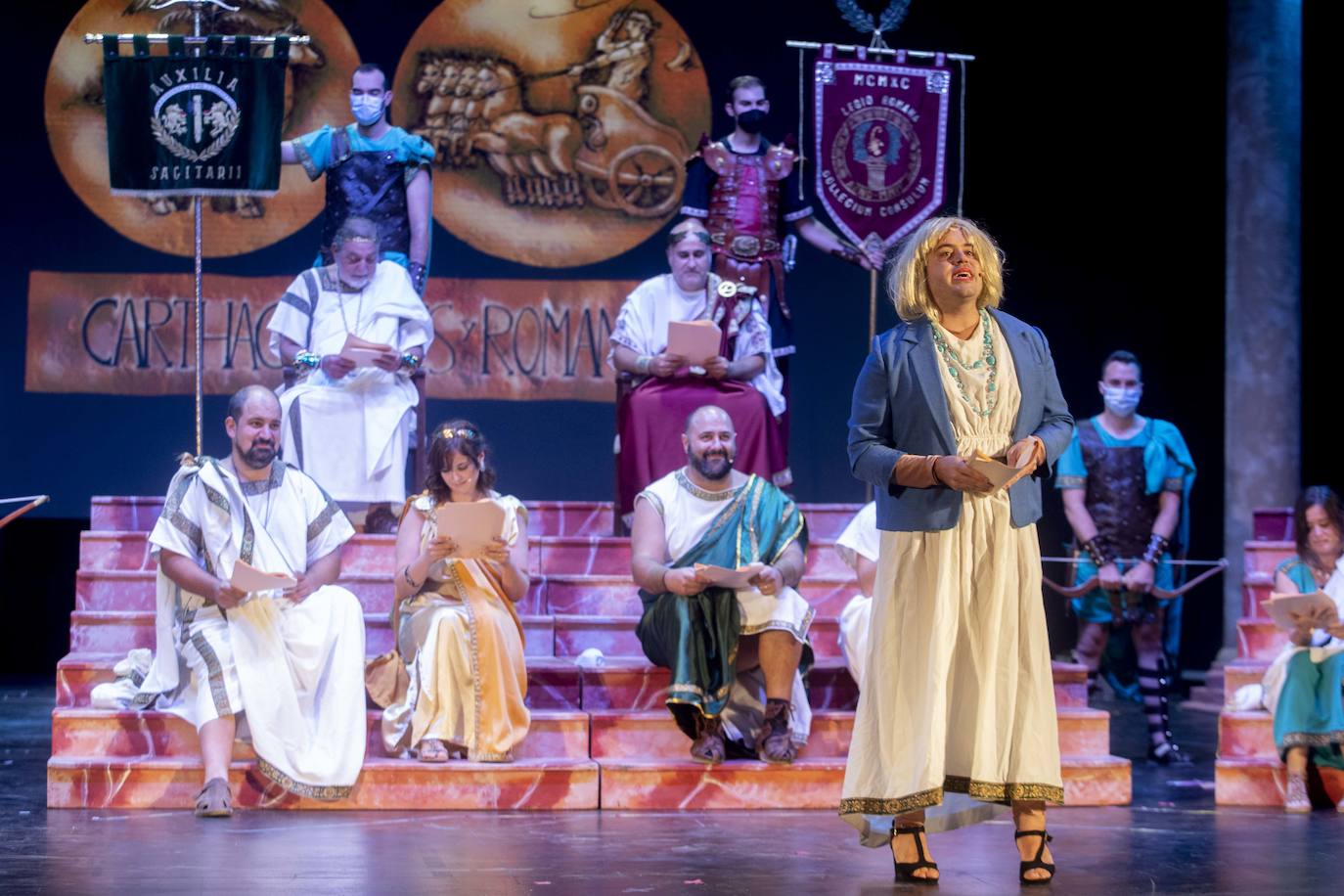 Fotos: Sesión del Senado en Carthagineses y Romanos