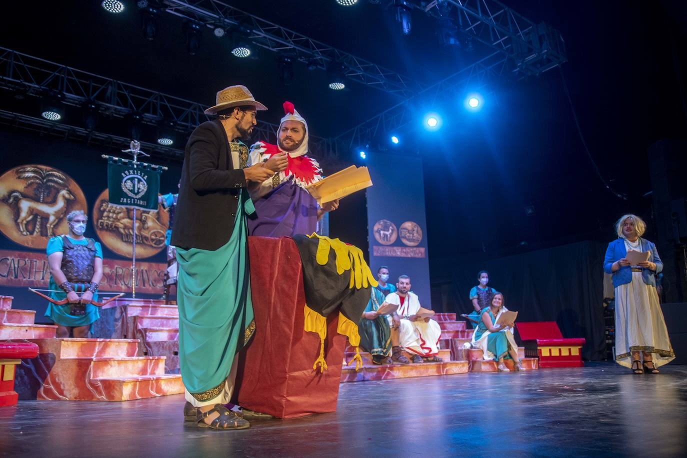 Fotos: Sesión del Senado en Carthagineses y Romanos