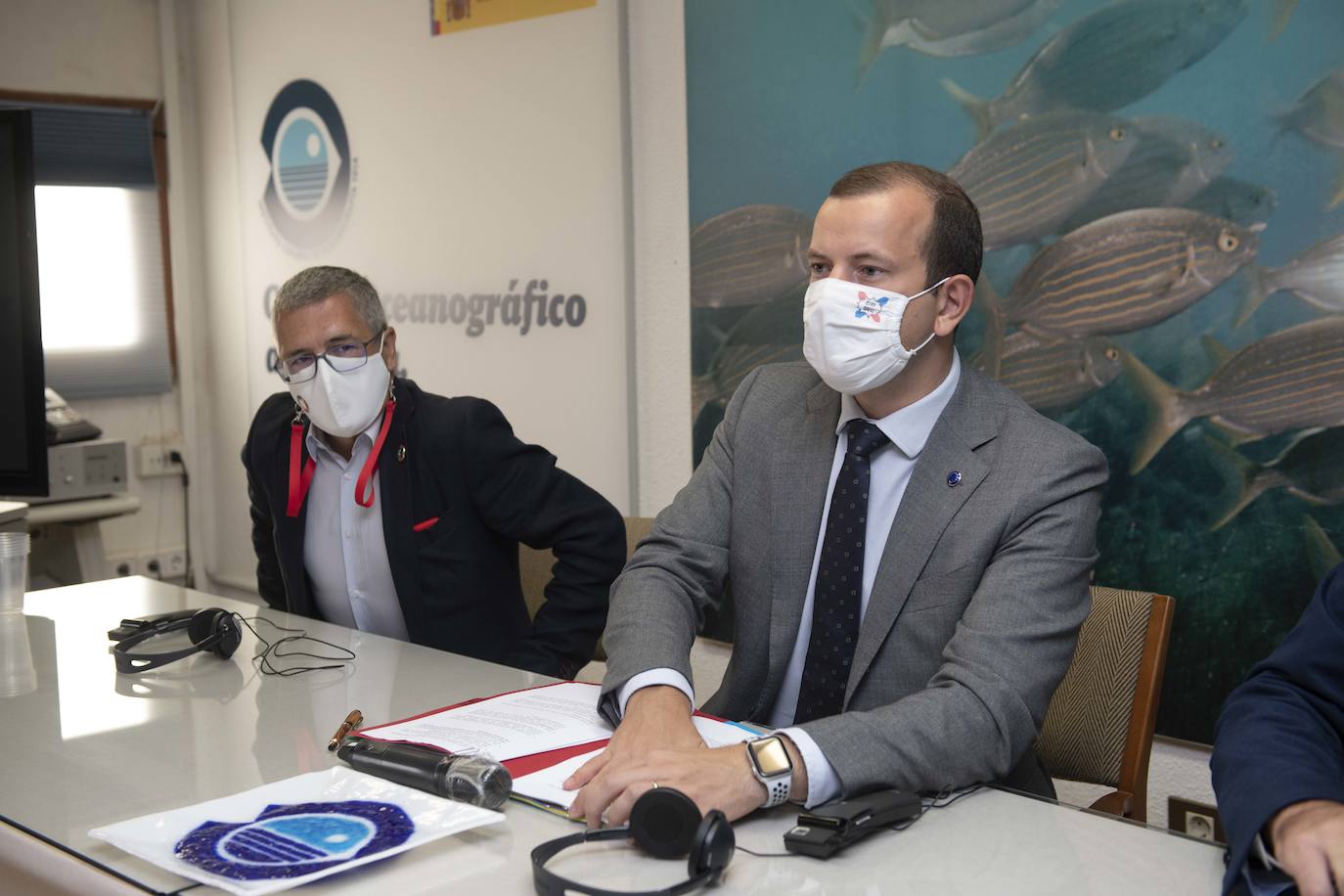 Fotos: El comisario europeo visita el Mar Menor