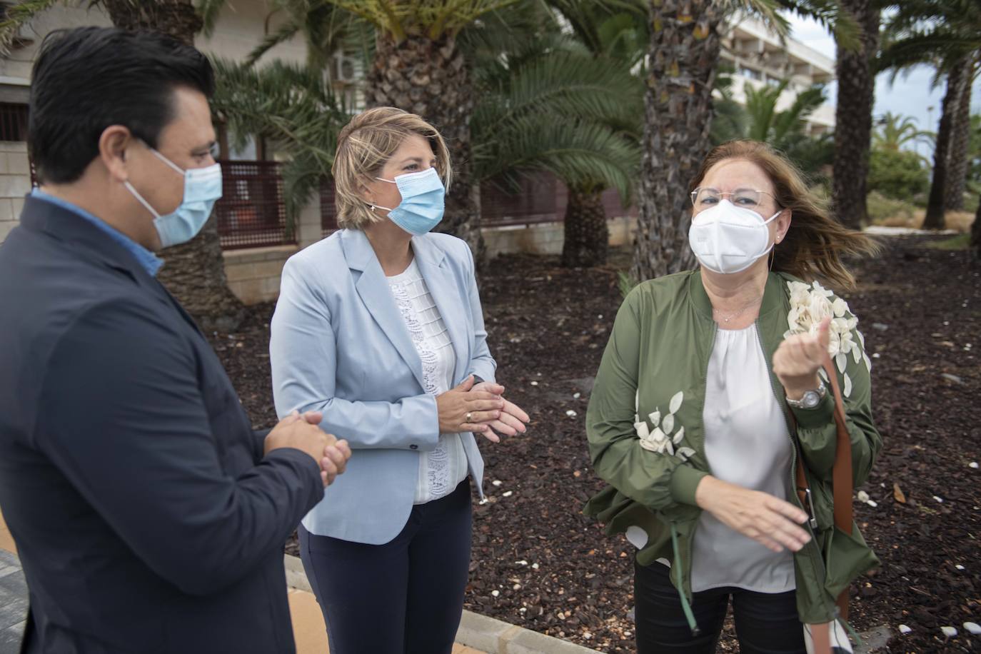 Fotos: El comisario europeo visita el Mar Menor