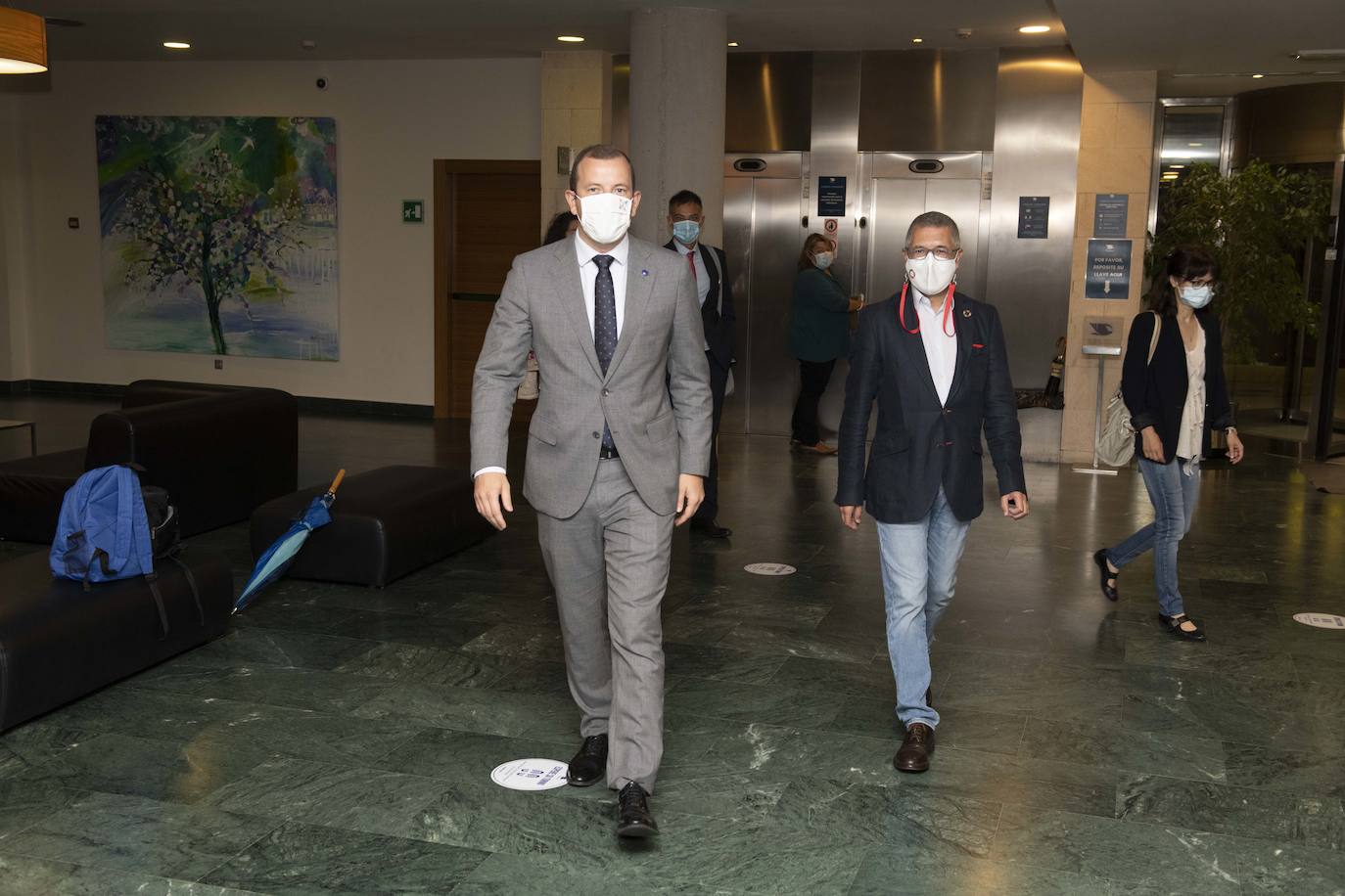 Fotos: El comisario europeo visita el Mar Menor