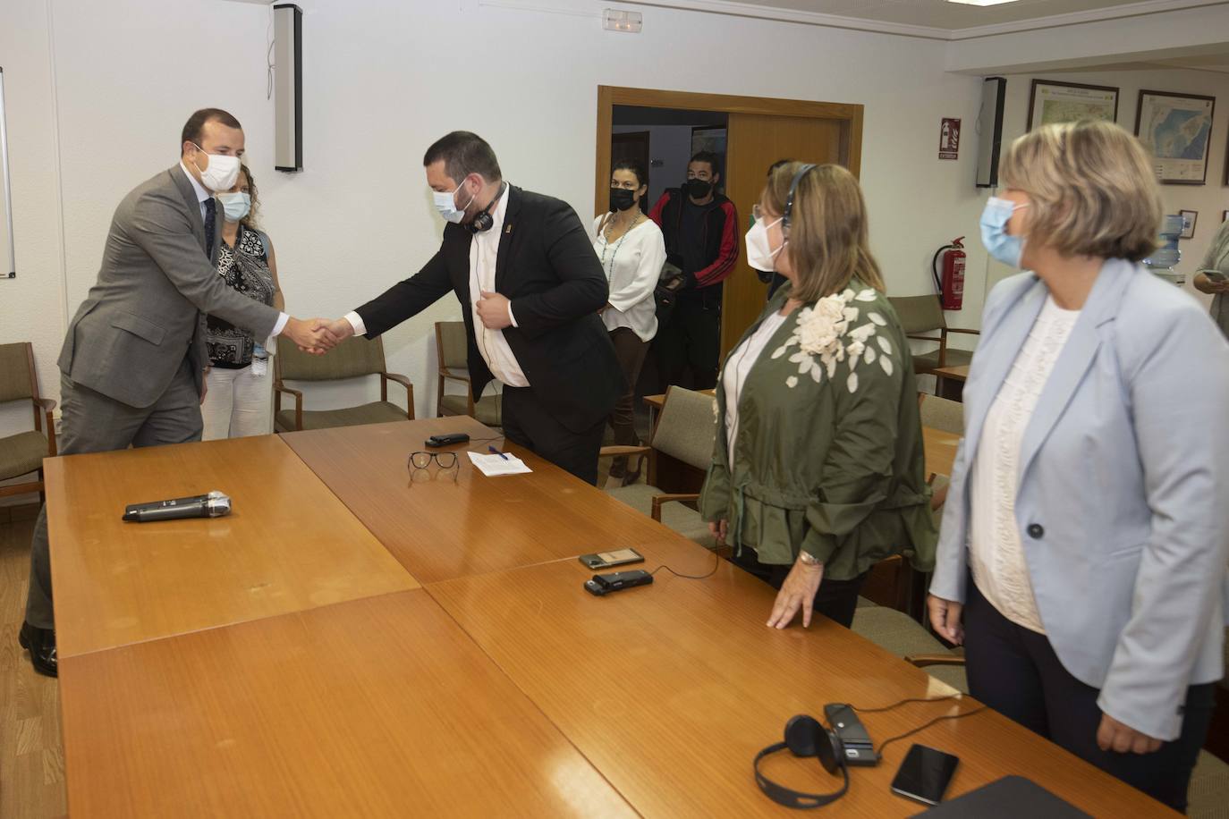 Fotos: El comisario europeo visita el Mar Menor