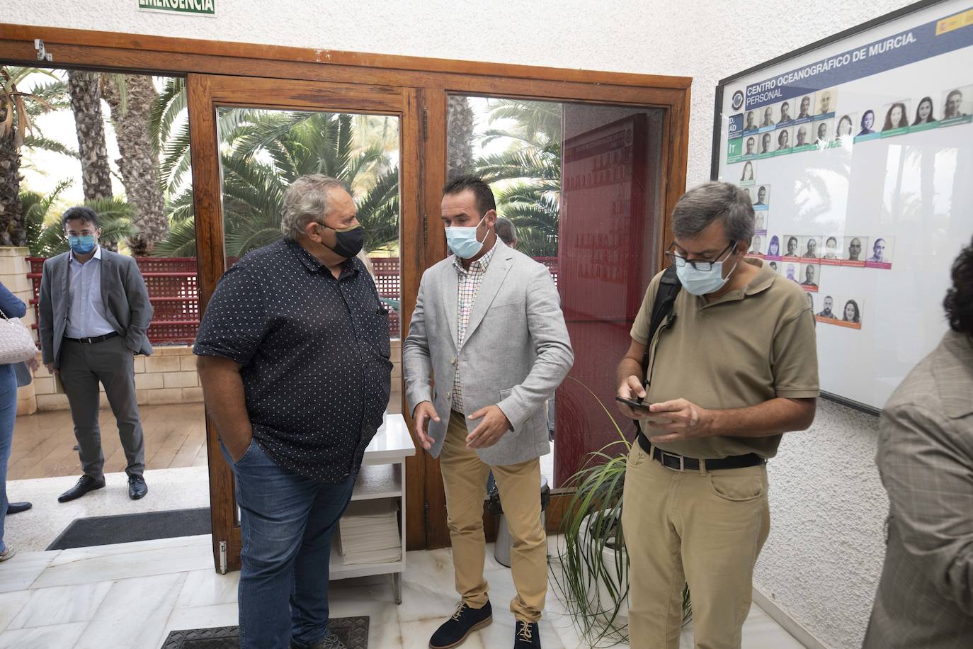 Fotos: El comisario europeo visita el Mar Menor
