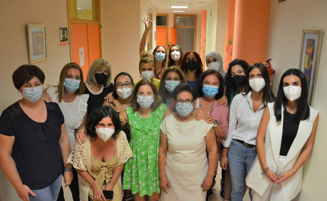 El centro de la Asociación ciezana de familiares de enfermos de Alzheimer y otras demencias de Cieza.