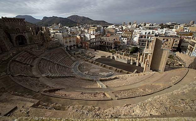 El Teatro Romano de Cartagena,.