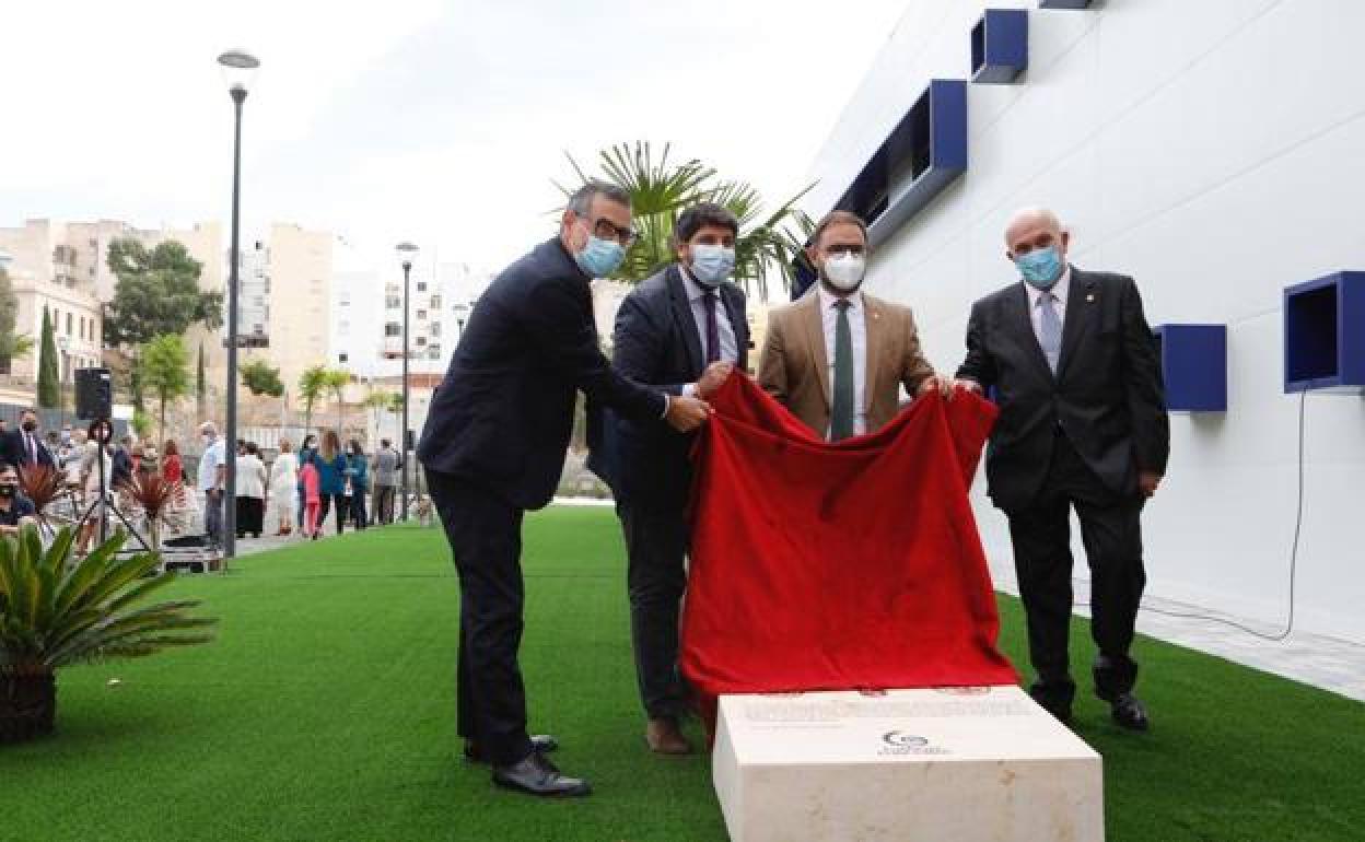 Inauguración del centro Poncemar en Lorca, este miércoles.