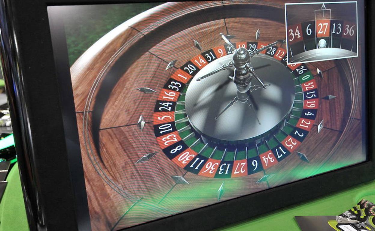 Imagen de un juego de ruleta. 