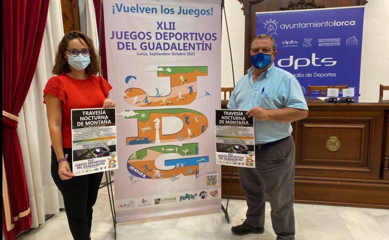 Presentación de la 'Travesía Nocturna de Montaña' de los Juegos del Guadalentín.