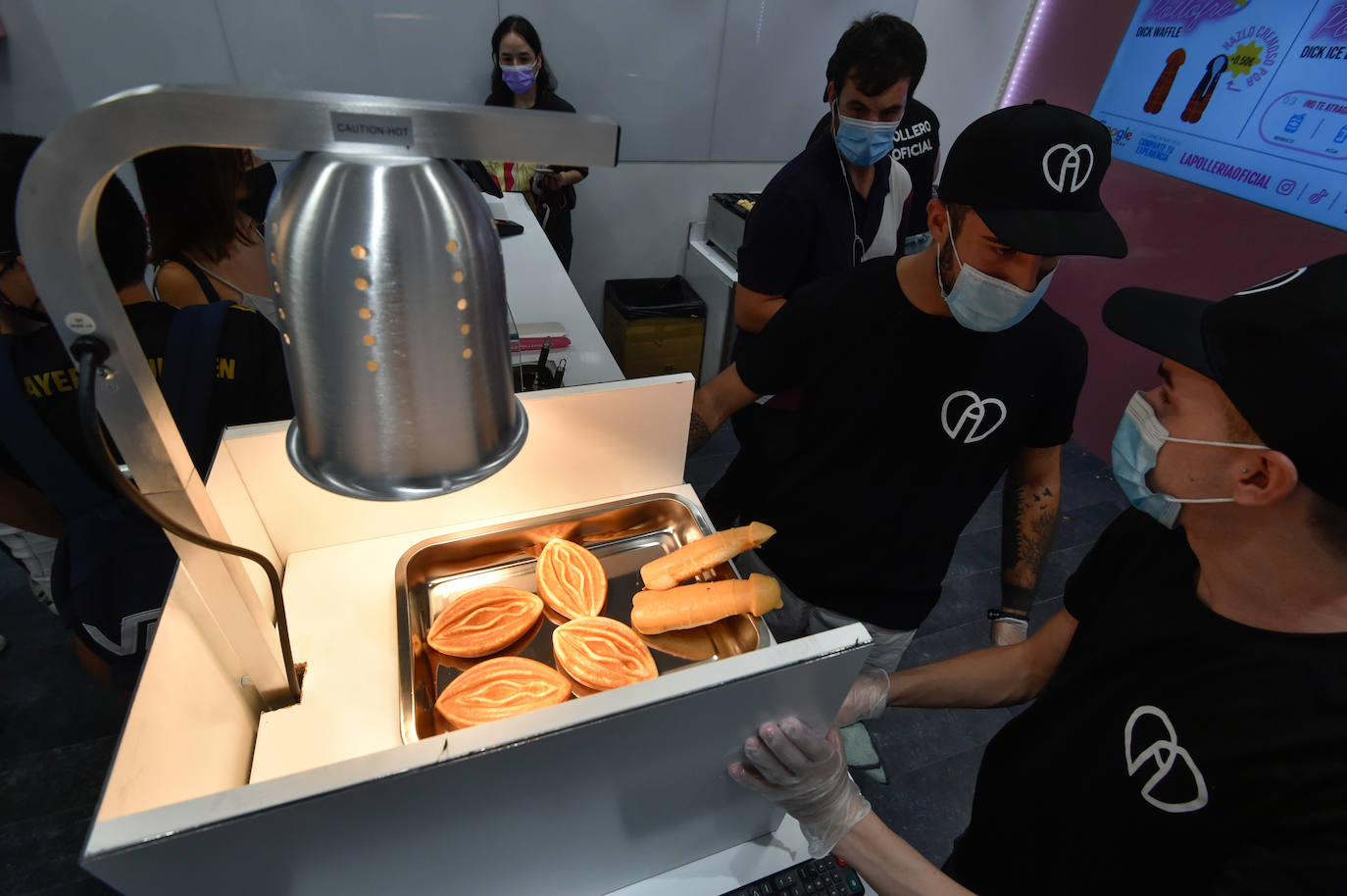 Fotos: La Pollería inaugura en Murcia sus particulares gofres