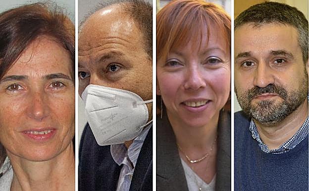 Ana Isabel Rosa-Alcázar, Jose Carlos Sánchez de la Vega, Concepción López Soler e Ildefonso Méndez.