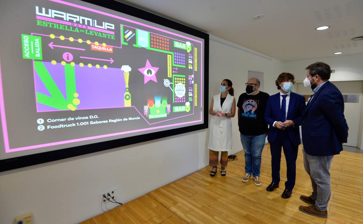 Presentación de las medidas sanitarias para acceder al festival. 