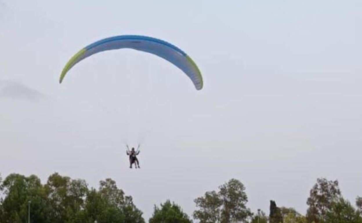 'Concentración Nacional de Parapente' de los Juegos Deportivos del Guadalentín.
