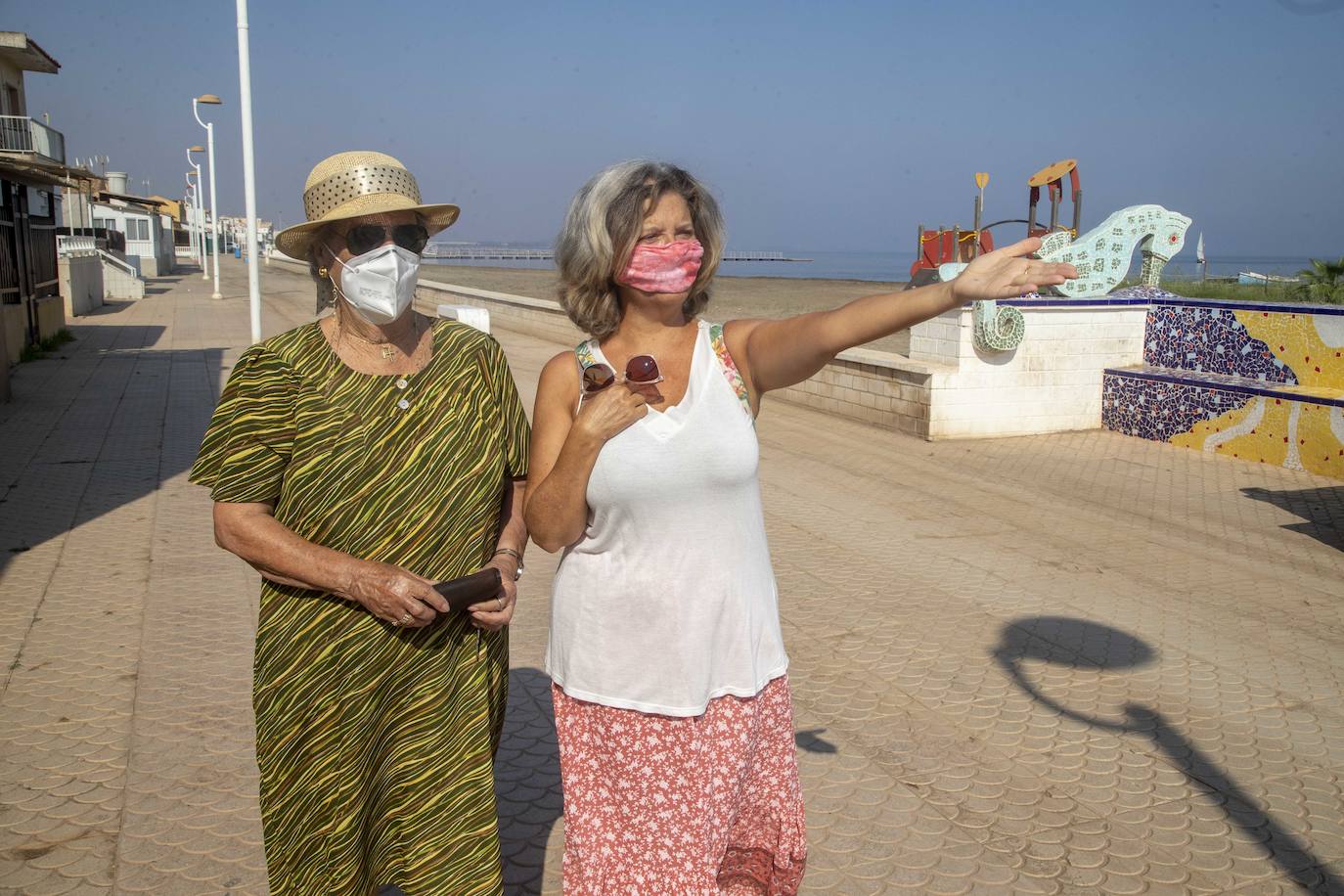 Fotos: La anoxia del Mar Menor que se sufre en tierra