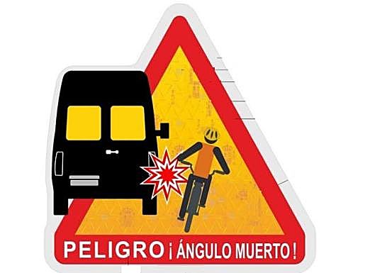 La nueva señal de ángulos muertos.