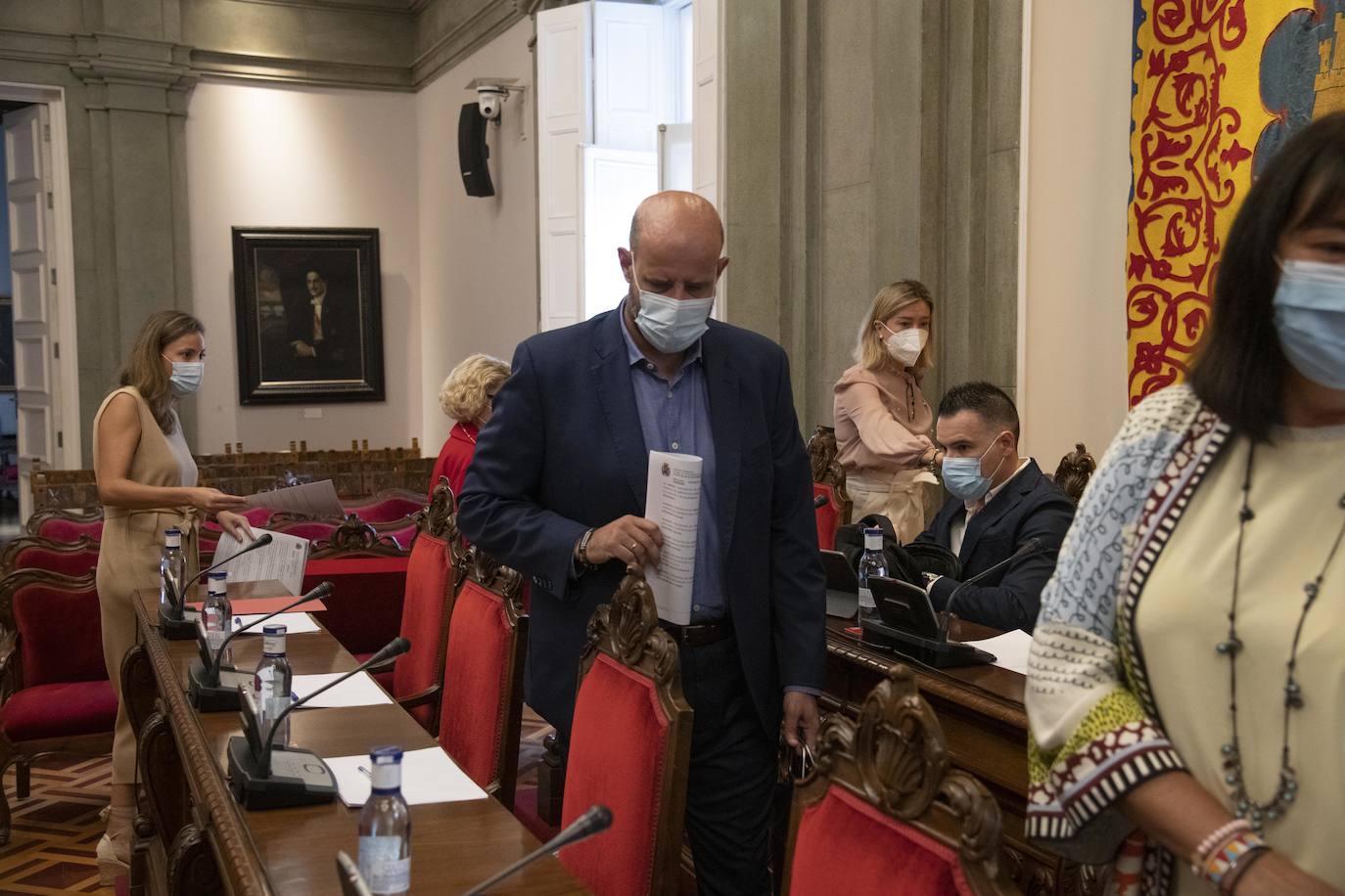 Fotos: Pleno del Ayuntamiento de Cartagena del 30 de septiembre de 2021