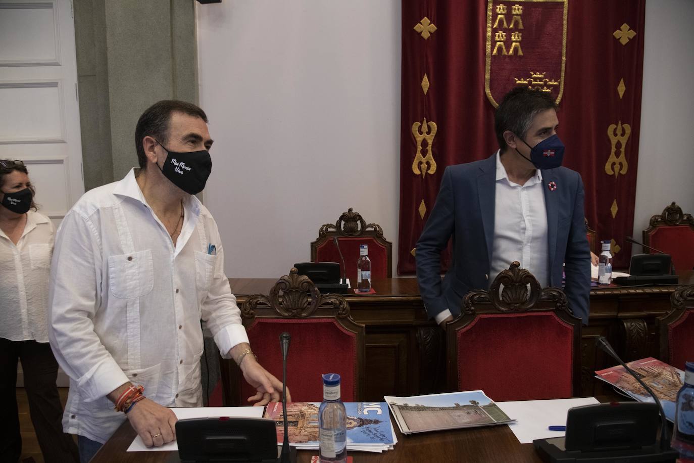 Fotos: Pleno del Ayuntamiento de Cartagena del 30 de septiembre de 2021