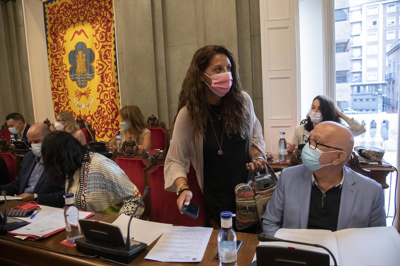 Fotos: Pleno del Ayuntamiento de Cartagena del 30 de septiembre de 2021