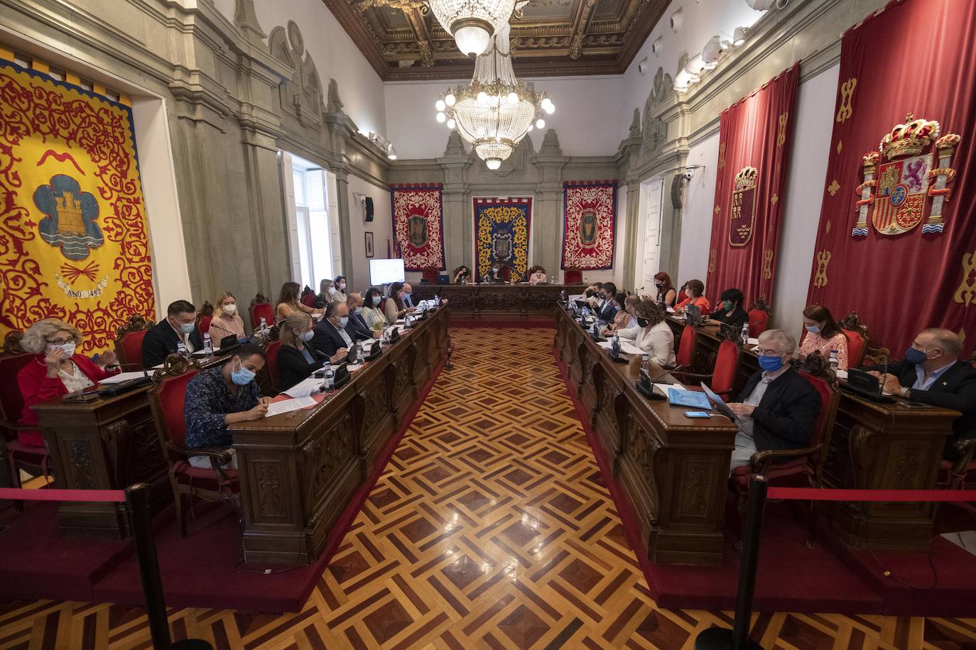 Fotos: Pleno del Ayuntamiento de Cartagena del 30 de septiembre de 2021