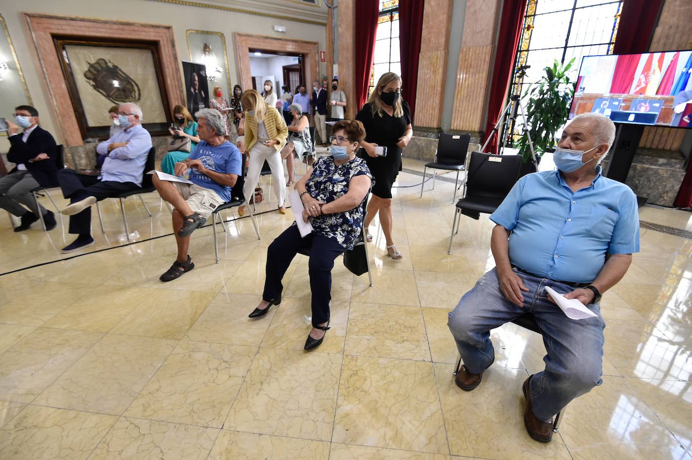 Fotos: Día internacional de las personas mayores en el Ayuntamiento de Murcia