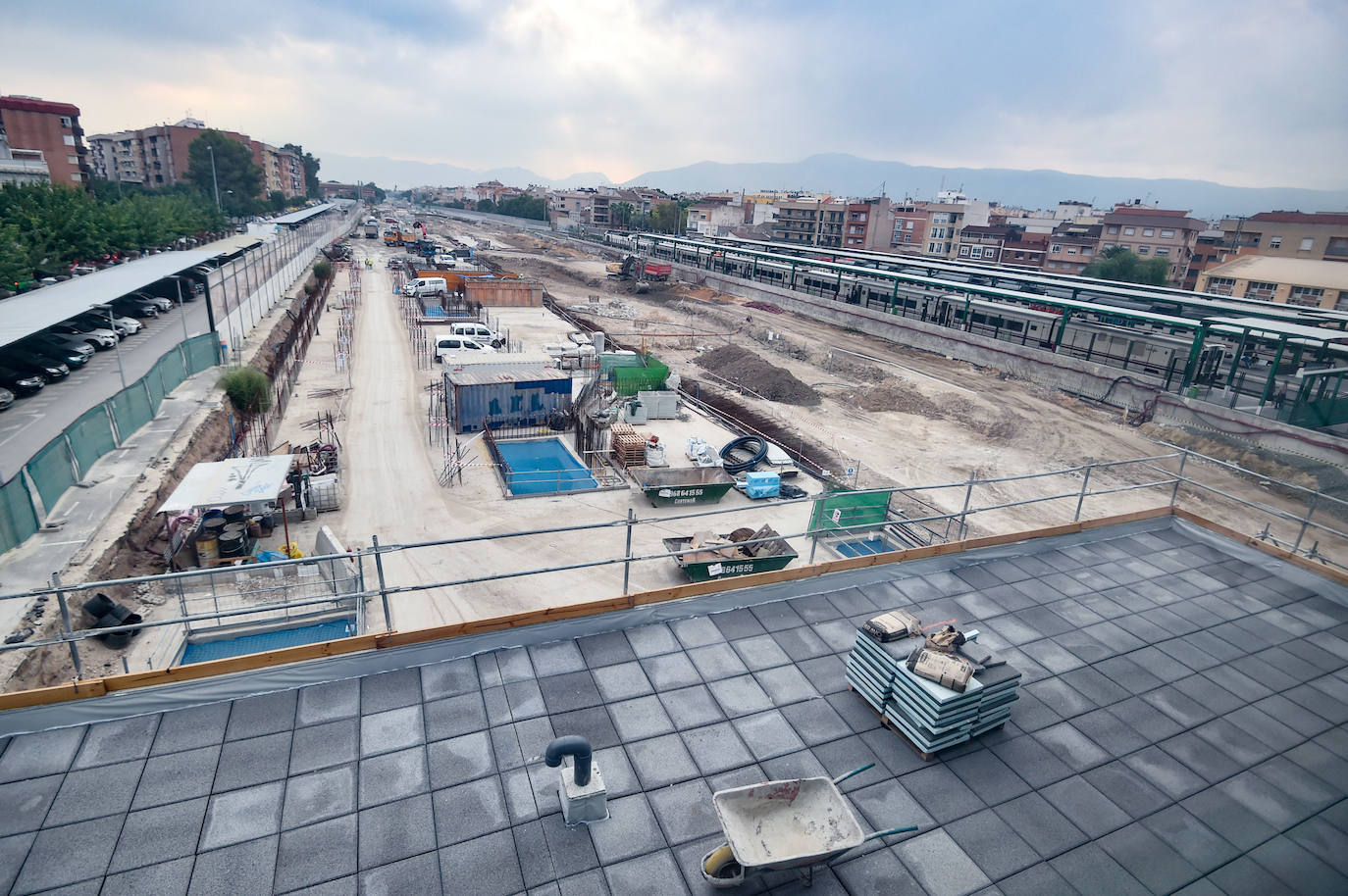 Fotos: Cerrojazo ferroviario en la Región